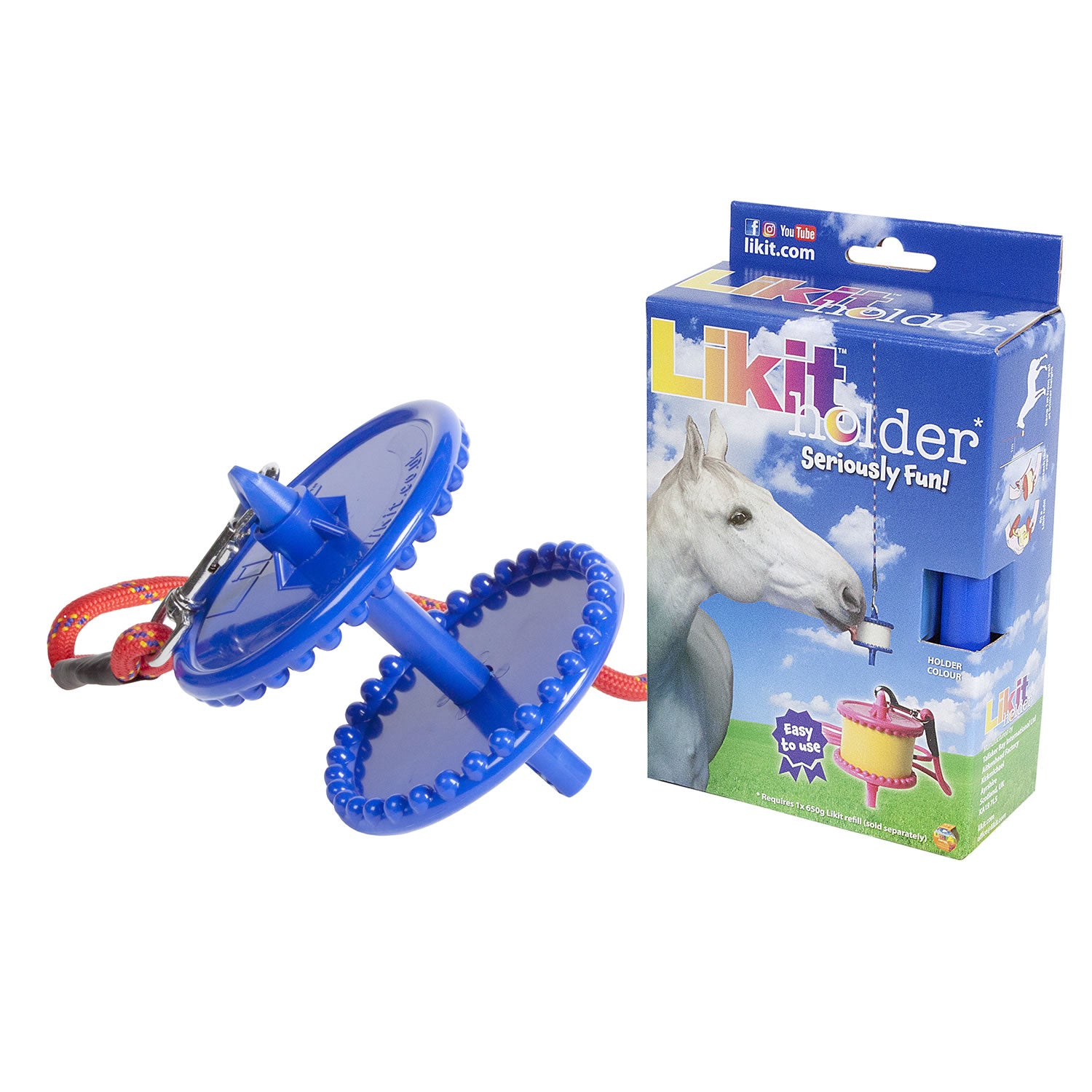 Likit Holder For Horse Treats