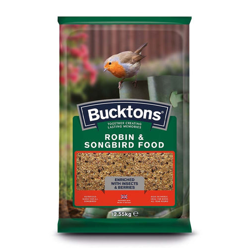 Bucktons High Quality Robin & Songbird Food/Seed 12.55kg