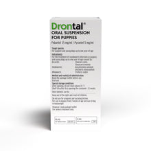 Load image into Gallery viewer, Drontal Puppy Liquid Wormer - All Sizes
