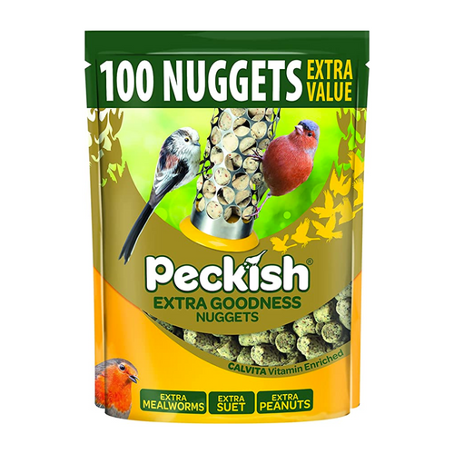 Peckish Extra Goodness 100 Nuggets Bird Food Pouch