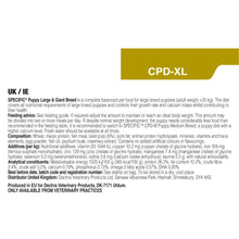 Load image into Gallery viewer, Dechra Specific CPD-XL Puppy Large &amp; Giant Breed Dry Dog Food
