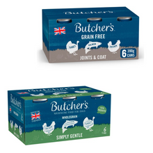 Load image into Gallery viewer, Butcher&#39;s Can Recipe Wet Dog Food 6x390g- Various Types
