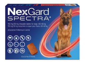 Load image into Gallery viewer, Nexgard Spectra Tablets (Afoxolaner/Milbemycin) For Dogs 3 Tablets
