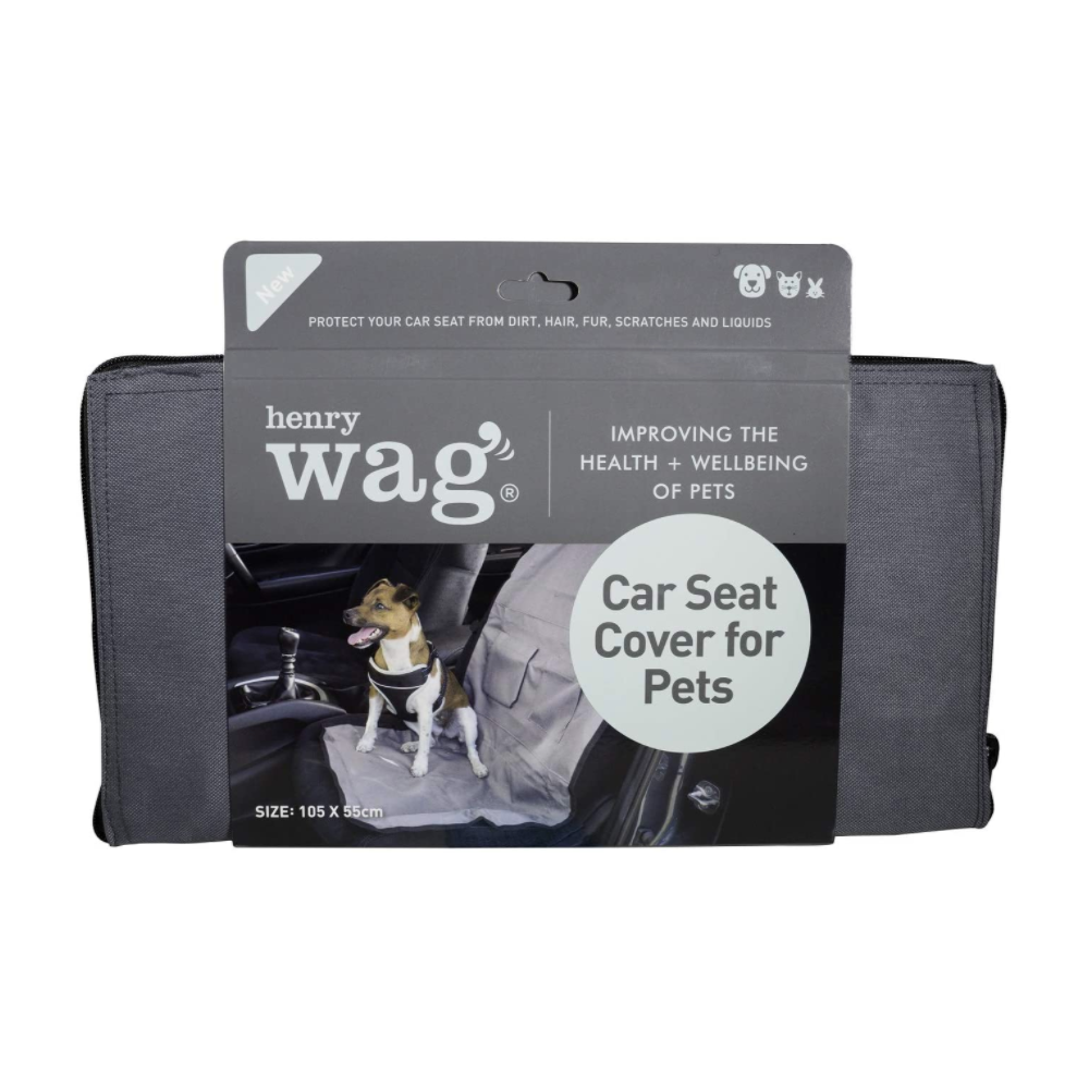 Henry Wag Travel Single Car Seat Cover For Pets Dogs Cats