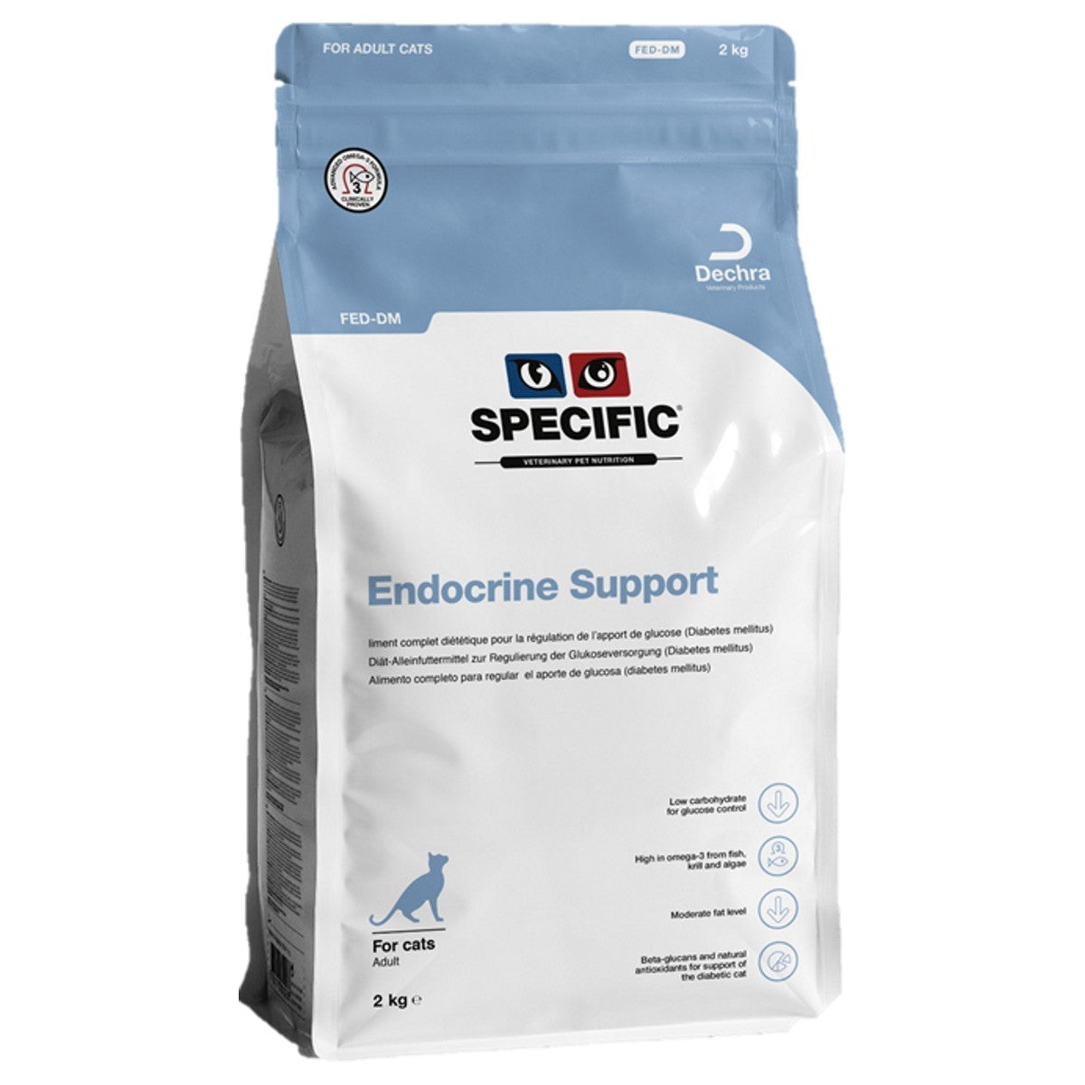 Dechra Specific FED-DM Endocrine Support Cat Food