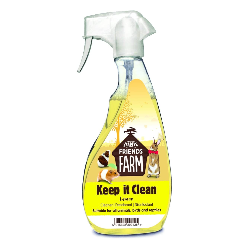 Supreme Keep It Clean Hutch & Cage Cleaning Spray Lemon 500ml